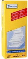 Avery Zweckform 5101, AVERY Zweckform 6.000 Computer-Endlosetiketten 5101 wei&szlig;...