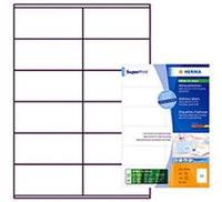 Herma 4457 Universal-Etiketten 105 x 48mm Papier Wei&szlig; 1200 St. Permanent haftend