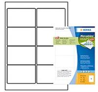 Herma 10308, Herma 10308 abl&ouml;sbar Universal-Etiketten 9.6x6.35 cm (100 Blatt (800