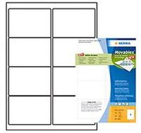 HERMA Special - Papier - matt - selbstklebend, neu positionierbar - wei&szlig; - 99.1 x