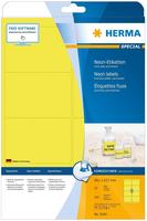 Herma Etiketten A4 neon-gelb 99,1x67,7 mm Papier matt 160 St.