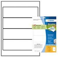 HERMA Special - Papier - matt - selbstklebend, entfernbarer Klebstoff - wei&szlig; - 192 x