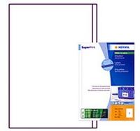 Herma 4458, Herma Etiketten Premium A4, wei&szlig; 200x297 mm Papier matt 100 St.
