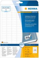 Herma 10001, Herma 10001 Universal-Etiketten 2.54x1 cm (25 Blatt (4725 Etiketten))
