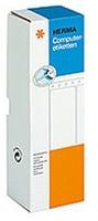 Herma Endlosetiketten 8207, 1-bahnig, 68,58 x 35,7 mm, 4.000 St&uuml;ck, wei&szlig;