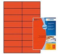 Herma Etikett 4257 105x37mm A4 Rot 1.600 St./pack.