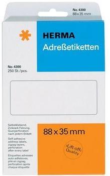 Herma Adressetiketten 88x35mm, weiß (4300)