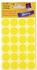 Avery Zweckform Markierungspunkte, 18mm, gelb (3007)