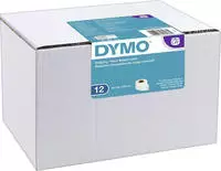 Dymo 13186, Dymo Labelwriter-Etiketten 13186 (S0722420) weiss, 54 x 101mm, 12 x 220