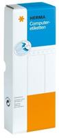 Herma 8182, Herma Computeretiketten rot 88,9x35,7 mm Papier matt 2000 St.