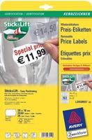 Avery Zweckform L3410REV-25, AVERY Zweckform Preisetiketten wei&szlig; abl&ouml;sbar 26,0 x