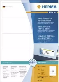 Herma Adressetiketten, A4, 99,1 x 57 mm (10316)
