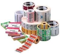 Zebra Z-Perform 1000T - Papier - matt - permanenter Acrylklebstoff - beschichtet -