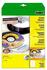 sigel LA525 CD-/DVD-Etiketten, 41 mm, weiß