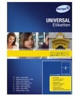 Europe100 Universaletiketten ELA019, wei&szlig;, 105 x 37mm, 100 Blatt, 1600 St&uuml;ck
