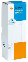 Herma 8203, 2.000 HERMA Computer-Endlosetiketten 8203 wei&szlig; 101,6 x 73,8 mm