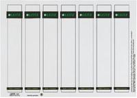 LEITZ Ordner-Einsteckr&uuml;ckenschild, 31 x 190 mm, Karton, grau 130 g/qm, kurz, breit,