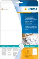 Herma 8316, Herma 8316 blickdicht Versand-Etiketten plus Einlieferungsbeleg 18.2x13