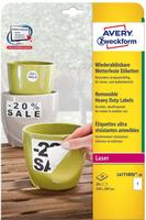 AVERY Zweckform L4775REV-20, AVERY Zweckform wetterfeste Folienetiketten L4775REV-20