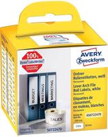 Avery Zweckform AS0722470, Avery Zweckform Avery Rollenetiketten (AS0722470) Weiss