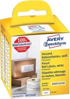 Avery-Zweckform ASS0722400, Avery-Zweckform Etiketten Rolle Kompatibel ersetzt DYMO,