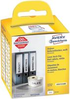 AVERY Zweckform AS0722480, AVERY Zweckform Etikettenrolle f&uuml;r Etikettendrucker