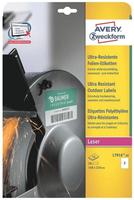 Avery Zweckform L7916-10, AVERY Zweckform 20 resistente Folienetiketten L7916-10