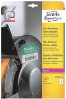Avery Zweckform L7914-10, AVERY Zweckform 80 resistente Folienetiketten L7914-10