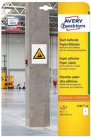 AVERY Zweckform L7877-20, AVERY Zweckform Power-Etiketten L7877-20 wei&szlig; 210,0 x