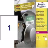 Avery Zweckform L7917-40, Avery Zweckform Avery Polyethylen (PE) (L7917-40) Weiss