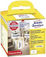 Avery A1933084, Avery Zweckform - labels - 400 label(s) - 57 x 32 mm