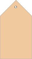 HERMA - Karton - Smooth Brown - 80 x 150 mm 250