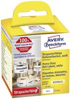 Avery Zweckform A1976411, Avery Zweckform Avery Rollen-Etiketten (A1976411) Weiss