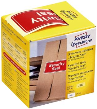 Avery Zweckform Sicherheitssiegel rot (7310)