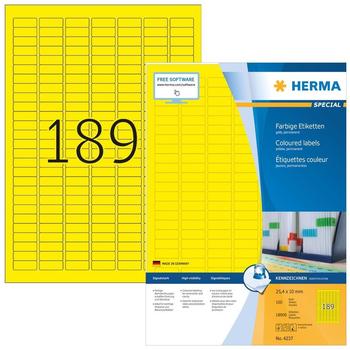 Herma Universal-Etiketten gelb (4237)