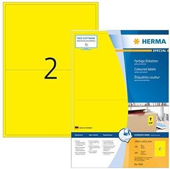 Herma Universal-Etiketten gelb (4565)