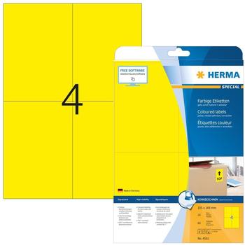 Herma Universal-Etiketten gelb (4561)