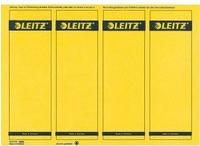 LEITZ 1685-20-15, LEITZ Ordnerr&uuml;cken-Etikett, 61 x 192 mm, kurz, breit, gelb