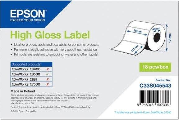 Epson Etikettenrolle (C33S045543)