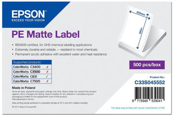 Epson Endlos-Etiketten matt (C33S045552)