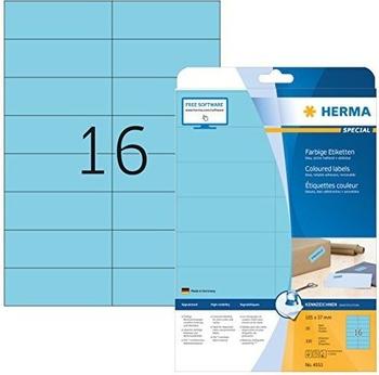 Herma Universal-Etiketten blau (4553)