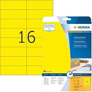 Herma Universal-Etiketten gelb (4551)