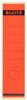 LEITZ 1640-10-25, LEITZ Rückenschild breit 100ST rot