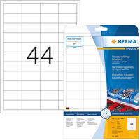 Herma 4581, HERMA Folien-Etiketten SPECIAL, 48,3 x 25,4 mm, wei&szlig;