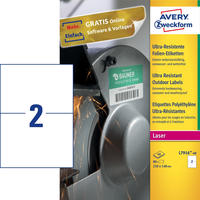 Avery-Zweckform L7916-40, Avery-Zweckform L7916-40 Universal-Etiketten 210 x 148mm