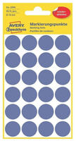 AVERY Zweckform 3596, AVERY Zweckform Klebepunkte 3596 blau &Oslash; 18,0 mm, 96 St.