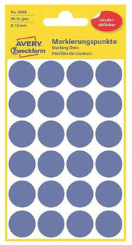 Avery Zweckform Markierungspunkte blau (3596)