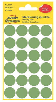 Avery Zweckform Markierungspunkte grün (3597)