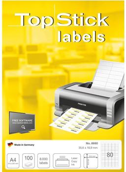 TopStick Labels 8660