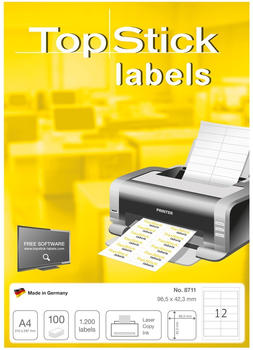 TopStick Labels Universal Etiketten 8711